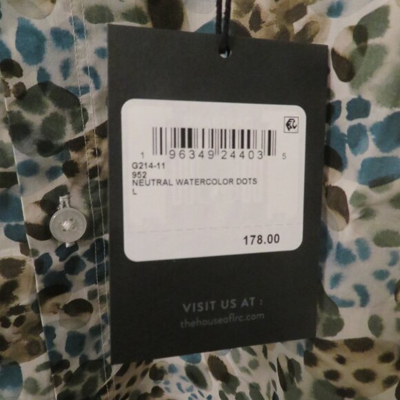 GOOD MAN BRAND Big On Point Short Sleeve Shirt Button Down. Size L.  **NEW** - Picture 2 of 3